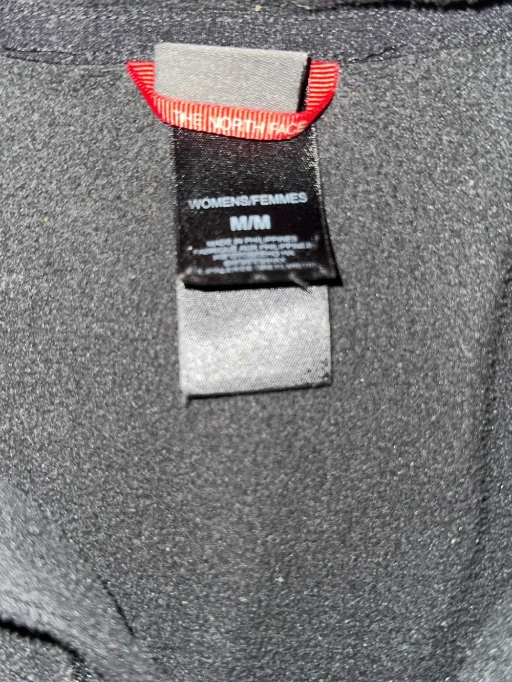 The North Face Women's Black Fleece 1/4 Zip Pullover with Pink Logo